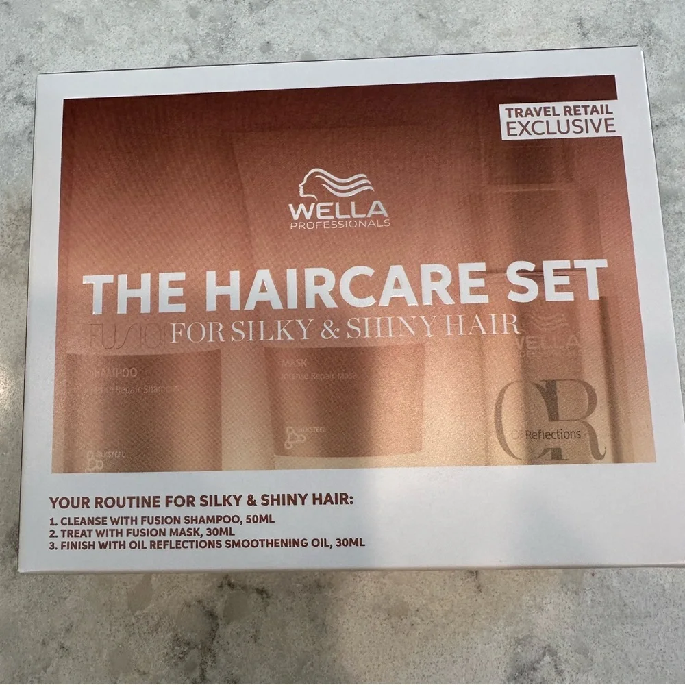 NIB | Wella Fusion Hair Care Set (Shampoo, Mask, and Oil) - Picture 2 of 4